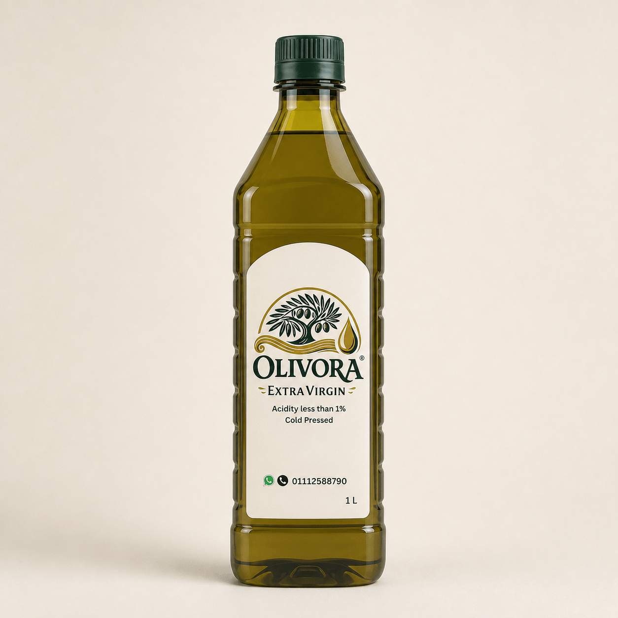 1 L Extra Virgin Olive Oil — Plastic Bottle
