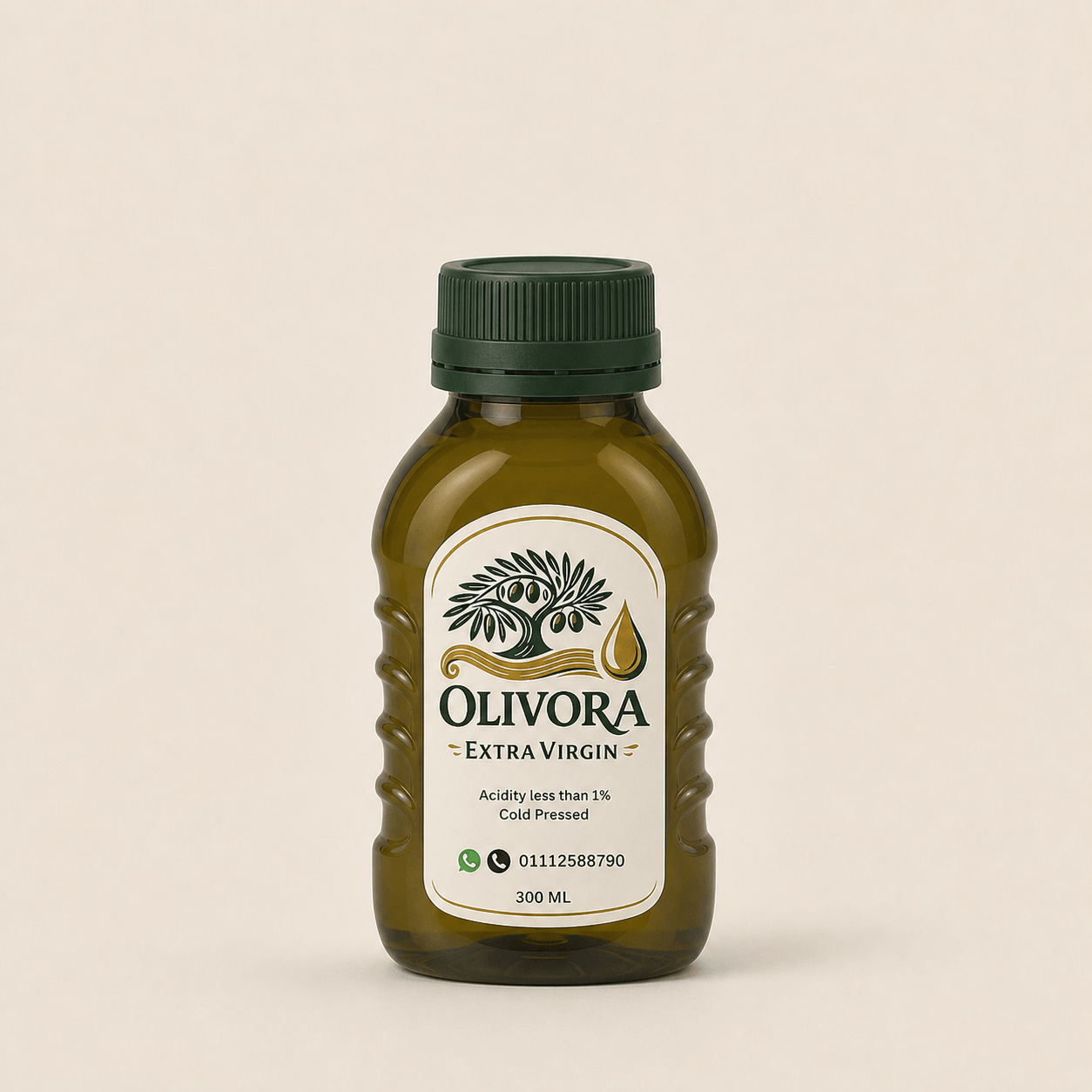 300 ML Extra Virgin Olive Oil — Plastic Bottle
